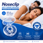 **🌙 Noseclip Antirronquidos | ¡Respirá Mejor y Dormí Más Cómodo! 😴✨**
