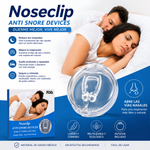 **🌙 Noseclip Antirronquidos | ¡Respirá Mejor y Dormí Más Cómodo! 😴✨**