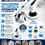 Cepillo Electrico Limpieza 9 En 1